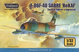 ウルフパック1/32 F-86F-40 セイバー 韓国空軍                   