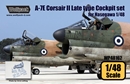 ウルフパック1/48 A-7E コルセア2 後期型 コクピット(ハセガワ)          