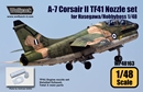 ウルフパック1/48 A-7 コルセア2 TF41エンジン 排気ノズル(ハセガワ/ホビーホ